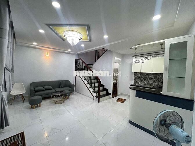 CHỈ 6 Tỷ 190 -  03 CĂN RA MT NGUYỄN VĂN ĐẬU, P5, BÌNH THẠNH Diện tích: