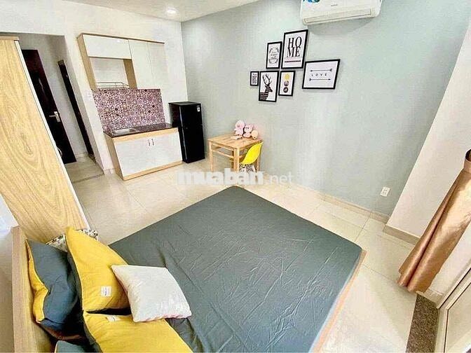 🔥PHÒNG STUDIO BAN CÔNG_THANG MÁY_KHU SÂN BAY_GẦN CV GIA ĐỊNH