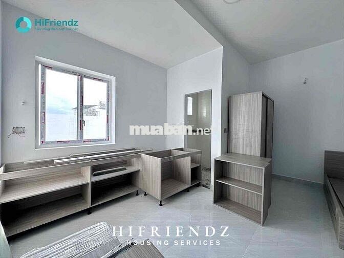 STUDIO MỚI XÂY FULL NỘI THẤT SIÊU XỊN - CỬA SỔ THOÁNG GẦN VHU, UEH CS