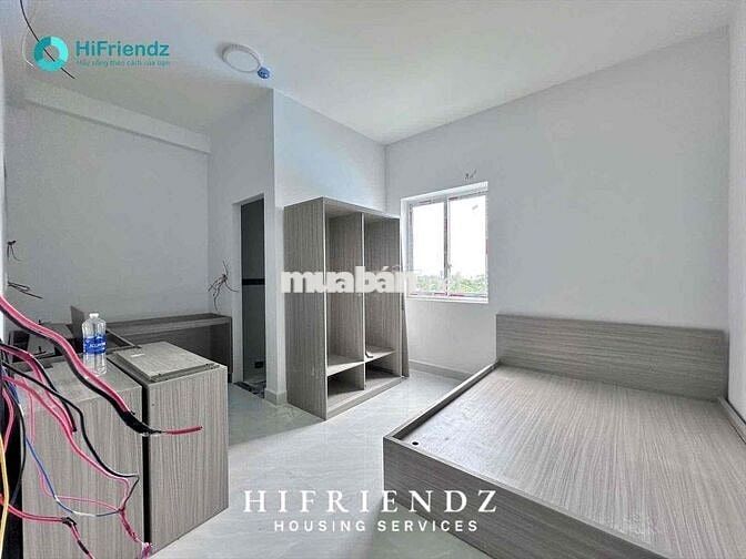 STUDIO MỚI XÂY FULL NỘI THẤT SIÊU XỊN - CỬA SỔ THOÁNG GẦN VHU, UEH CS