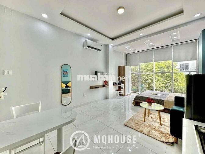 TRỐNG LẠI CĂN HỘ DỊCH VỤ FULL NỘI THẤT CỬA SỔ LỚN🌟HIỆP THÀNH🌟QUẬN 12
