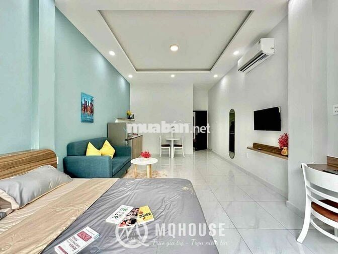 TRỐNG LẠI CĂN HỘ DỊCH VỤ FULL NỘI THẤT CỬA SỔ LỚN🌟HIỆP THÀNH🌟QUẬN 12