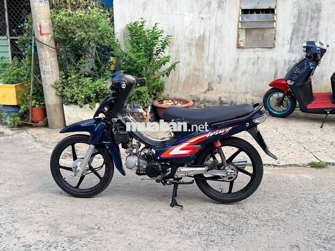 Honda Wave Alpha 2002 Xanh nhớt
