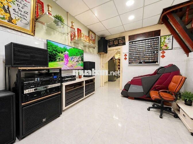 Nhà bán. Hẻm 3m đường Phan Văn Hân, P. BT,  (P.19) cũ. Q.BT, tp.HCM.