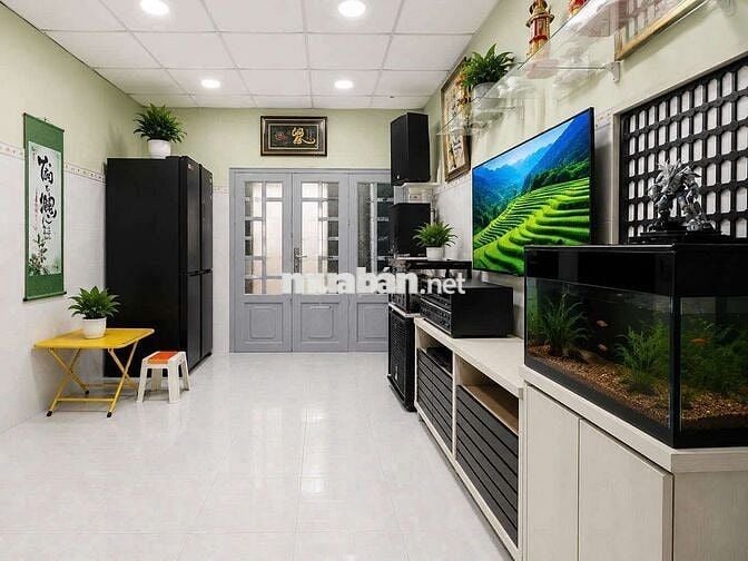 Nhà bán. Hẻm 3m đường Phan Văn Hân, P. BT,  (P.19) cũ. Q.BT, tp.HCM.