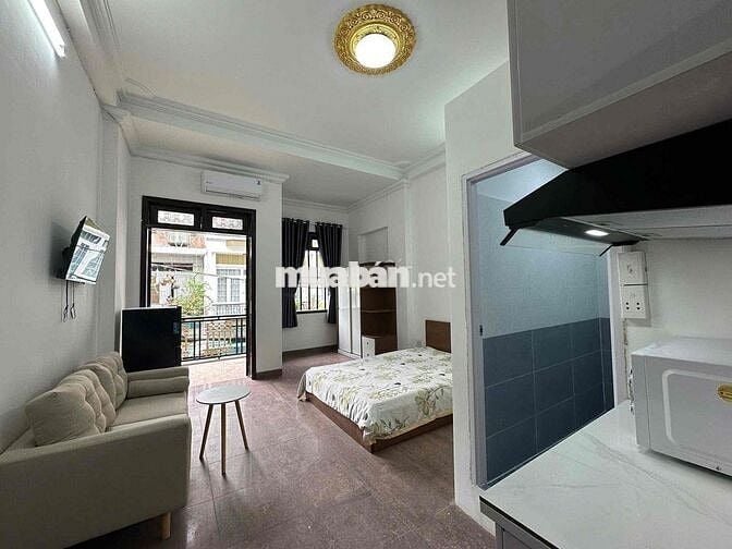 Cho thuê căn hộ full nội thất ngay Thành Thái quận 10 gần DH Huflit