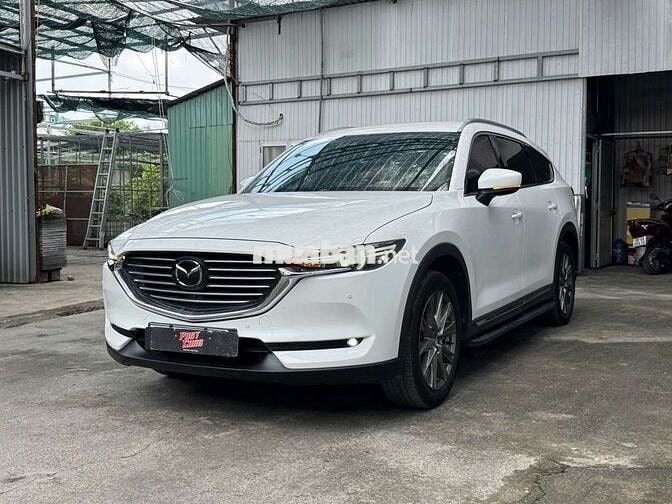 Mazda CX8 2019 Premium 2.5L AWD,2 cầu,màu trắng