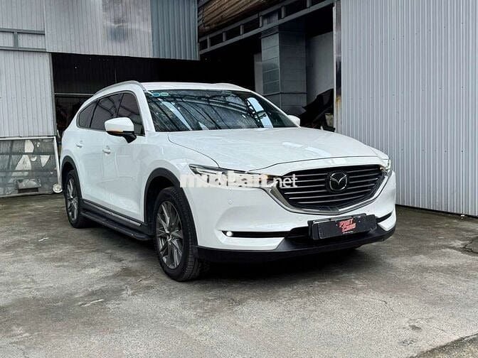 Mazda CX8 2019 Premium 2.5L AWD,2 cầu,màu trắng