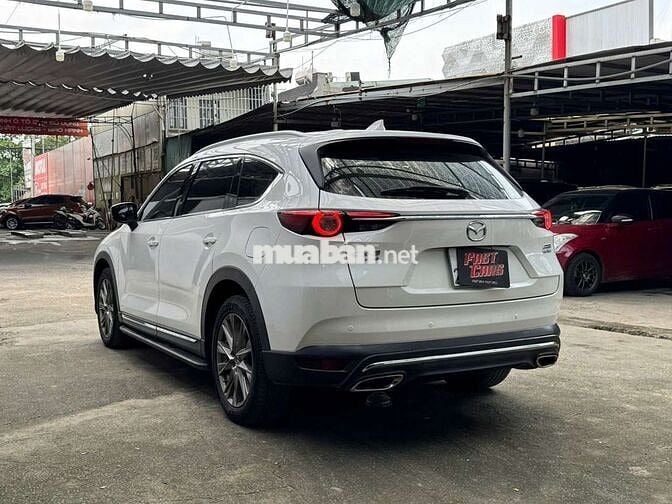 Mazda CX8 2019 Premium 2.5L AWD,2 cầu,màu trắng