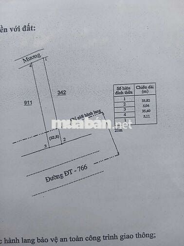 CHÍNH CHỦ CẦN BÁN MIẾNG ĐẤT MẶT TIỀN ĐẸP [ XÃ ĐỨC LINH ]