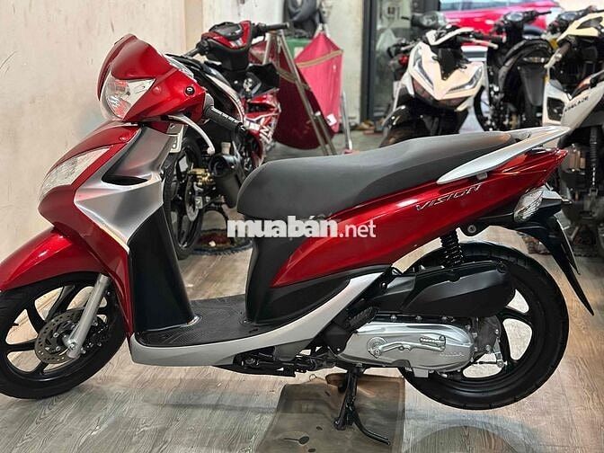 Vison 2014 đỏ siêu đẹp máy rin keng nợ xấu trả 5tr