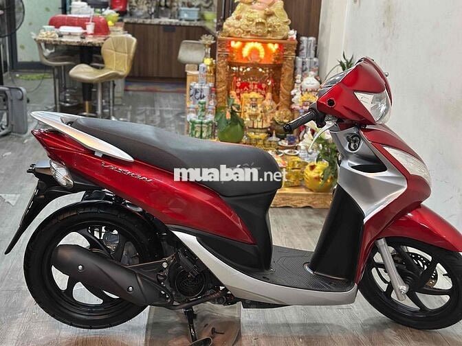 Vison 2014 đỏ siêu đẹp máy rin keng nợ xấu trả 5tr