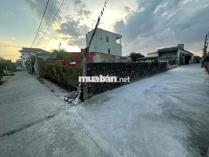 Đất thổ cư xã Phát Diệm, 100m lô góc hai mặt ngõ