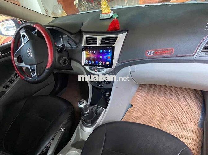 Hyundai Accent 2013 Số sàn Đỏ