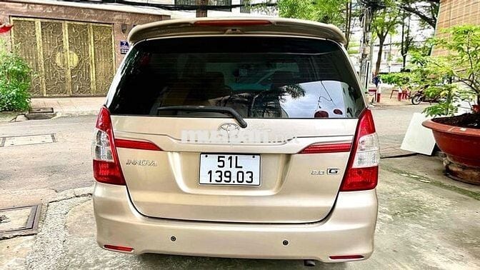 Toyota Innova 2.0G 2016. Xe gia đình rất đẹp