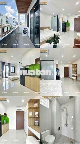 CHDV 1PN/studio/duplex ban công full nội thất ngay Bốn xã Đầm Sen Aeon