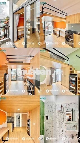 CHDV 1PN/studio/duplex ban công full nội thất ngay Bốn xã Đầm Sen Aeon