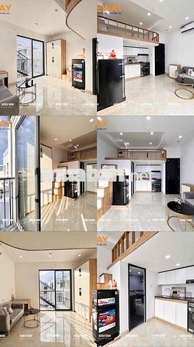 CHDV 1PN/studio/duplex ban công full nội thất ngay Bốn xã Đầm Sen Aeon