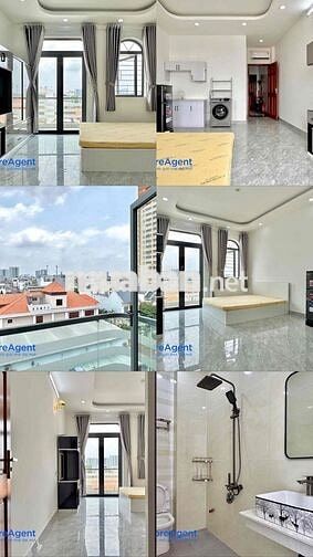 CHDV 1PN/studio/duplex ban công full nội thất ngay Bốn xã Đầm Sen Aeon
