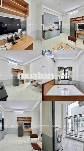 CHDV 1PN/studio/duplex ban công full nội thất ngay Bốn xã Đầm Sen Aeon