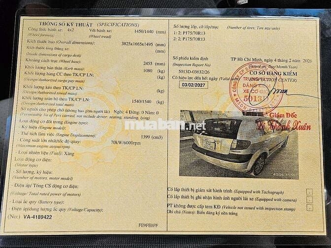 Hyundai Click (Getz) 2007  1.4AT màu bạc