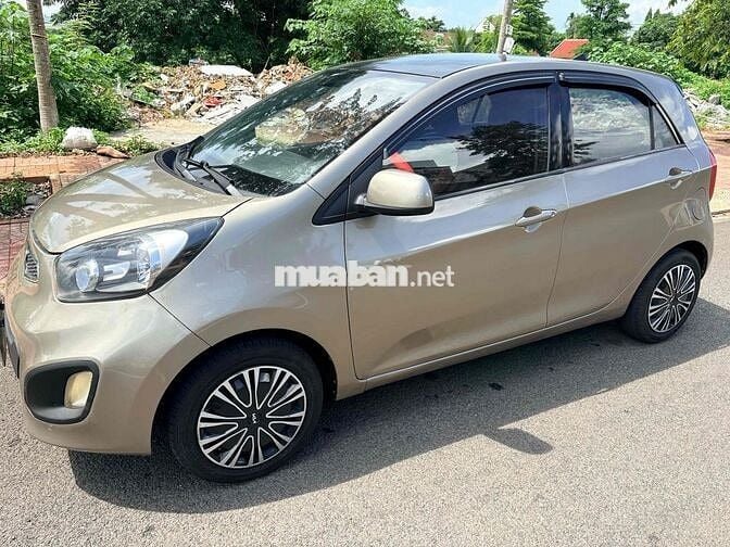 Kia Morning 2014 Số sàn Xăng 1.25 Vàng cát