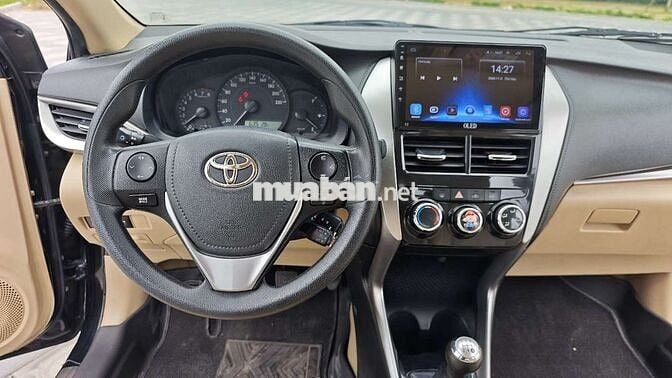 Toyota Vios E 2019 Số sàn Đen 5 chỗ