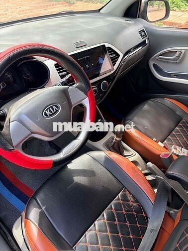 Kia Morning 2014 Số sàn Xăng 1.25 Vàng cát