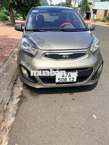 Kia Morning 2014 Số sàn Xăng 1.25 Vàng cát