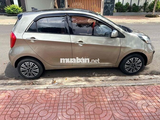Kia Morning 2014 Số sàn Xăng 1.25 Vàng cát