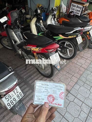 Honda Wave RS Đỏ Bạc Áo xấu