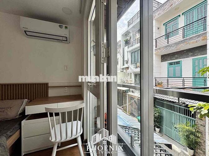 cho thuê studio 2 ban công cực thoáng - ngay văn lang cơ sở 3