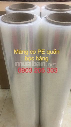 Bán Băng Keo Dán Thùng, Màng PE Quấn Hàng, Giá Sỉ.