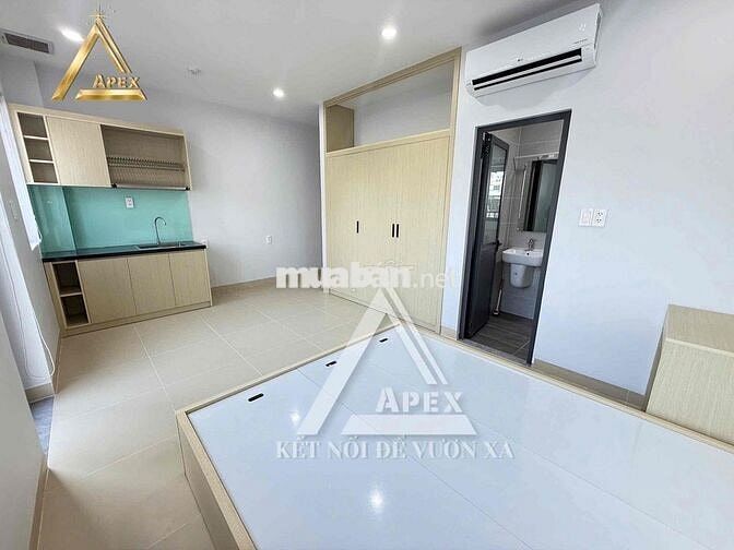 Mới 100% căn hộ ban công 40m2 ngay Bùi Đình Tuý gần chợ Bà Chiểu, Q1,3