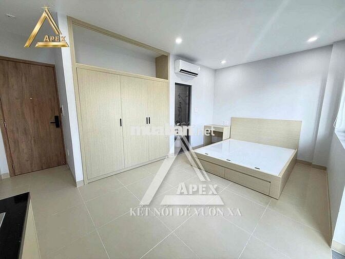 Mới 100% căn hộ ban công 40m2 ngay Bùi Đình Tuý gần chợ Bà Chiểu, Q1,3