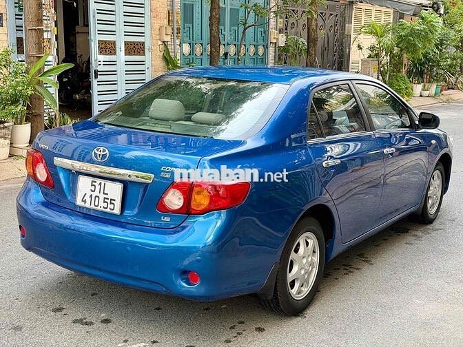 Toyota Corolla Altis XLi 2008 Xanh Tự động nhập