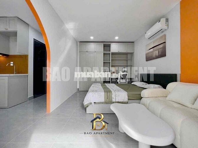 Cho thuê Căn hộ full nội thất ban công gần đại học Kinh tế Quận 10