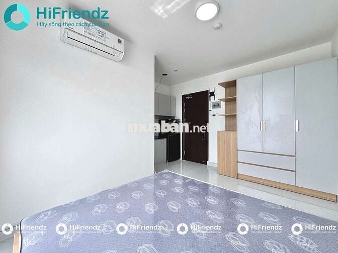 STUDIO ĐẦY ĐỦ NỘI THẤT, CÓ PHÒNG BAN CÔNG GIAO LÊ QUANG ĐỊNH 