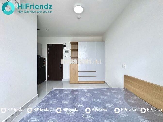 STUDIO ĐẦY ĐỦ NỘI THẤT, CÓ PHÒNG BAN CÔNG GIAO LÊ QUANG ĐỊNH 
