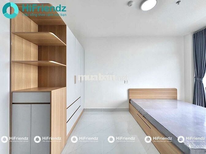 STUDIO ĐẦY ĐỦ NỘI THẤT, CÓ PHÒNG BAN CÔNG GIAO LÊ QUANG ĐỊNH 