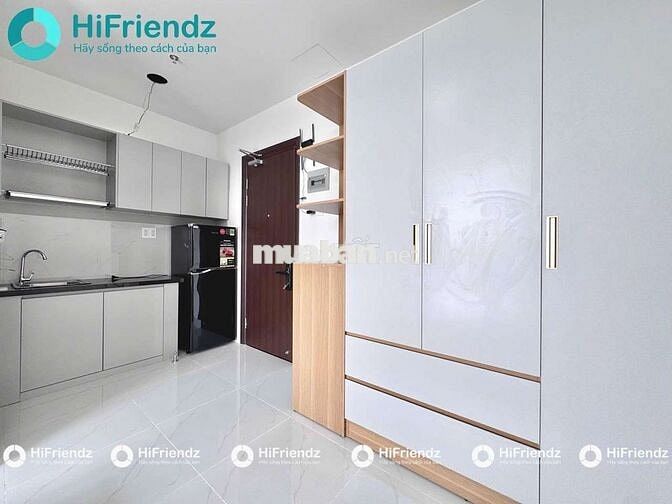 STUDIO ĐẦY ĐỦ NỘI THẤT, CÓ PHÒNG BAN CÔNG GIAO LÊ QUANG ĐỊNH 