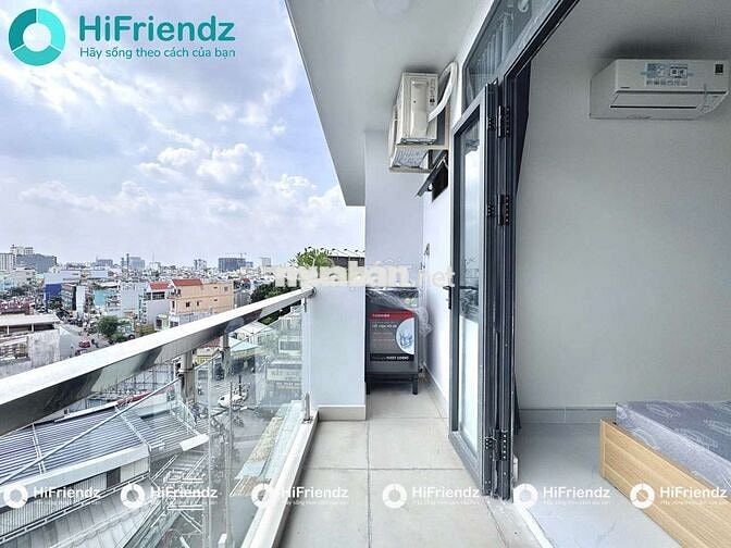 STUDIO ĐẦY ĐỦ NỘI THẤT, CÓ PHÒNG BAN CÔNG GIAO LÊ QUANG ĐỊNH 