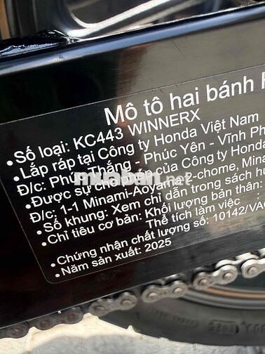 Winner V4 Abs 2025 Đen mờ 1000 km bs 43 sieu đẹp