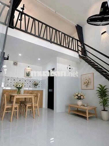 Cho thuê 1 Trệt 1 Lầu 45m2 Ban Công Nhà Mới - Tiện Nghi - Bình Trị Đôg