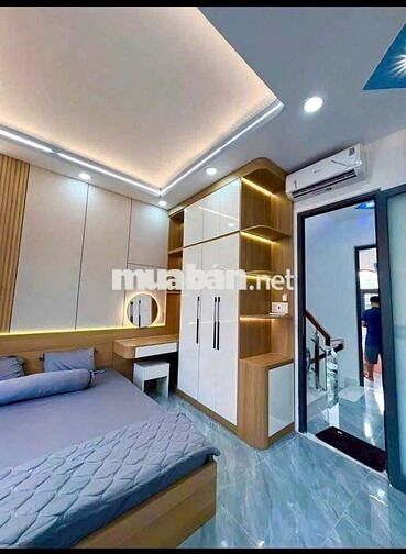 Nhà mới 4 Tầng, hẻm Xe Hơi , P10 Q8