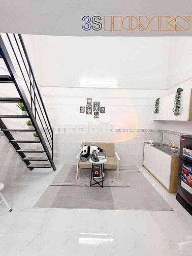 Cho thuê 1 Trệt 1 Lầu 45m2 Ban Công Nhà Mới - Tiện Nghi - Bình Trị Đôg