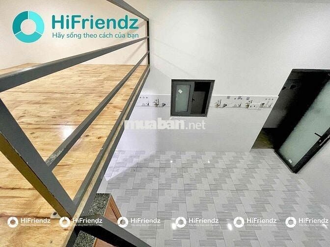 CĂN HỘ CÓ GÁC SẴN MÁY LẠNH FREE XE THANG MÁY - NGAY NGÃ TƯ BỐN XÃ