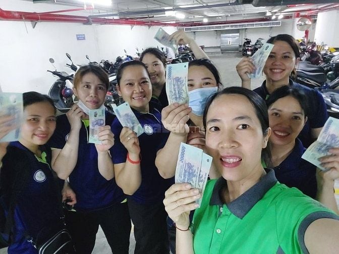 Tuyển Tạp Vụ Trung Tâm Tiếng Anh Khu Vực Q3,GÒ VẤP,Q6