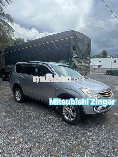 Mitsubishi Zinger 2009 Số sàn Bạc 7 chỗ