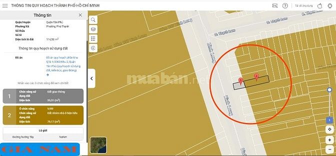 BÁN NHÀ GÓC 2 MẶT TIỀN KINH DOANH : 174 BÌNH LONG - P. PHÚ THẠNH - HCM